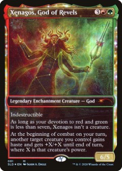 Xenagos, God of Revels Secret Lair Drop - Constellations Frame
